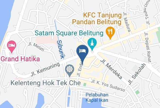 Belitung Regency - Hotel Surya Maps