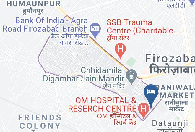 Firozabad - Hotel Surya Maps