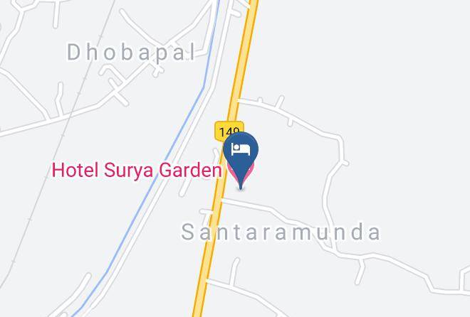 Talcher Sadar - Hotel Surya Garden Maps