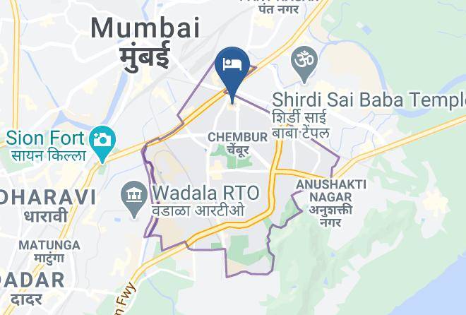 Mumbai - Hotel Surya Prakash Maps