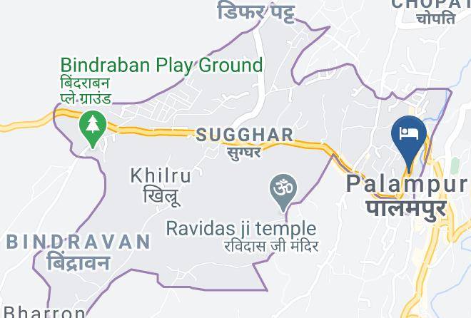 Palampur - Hotel Suryadev Maps
