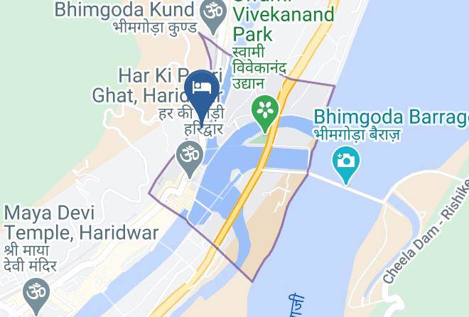 Hardwar - Hotel Suryodaya Maps