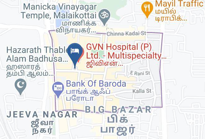 Tiruchirappalli - Hotel Susee Park Maps