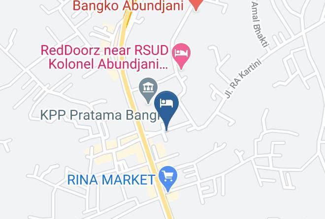 Merangin Regency - Hotel Suslinda Maps