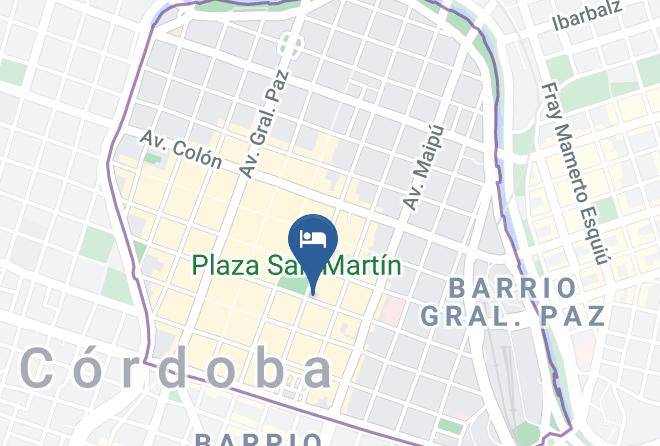 Cordoba - Hotel Sussex Maps