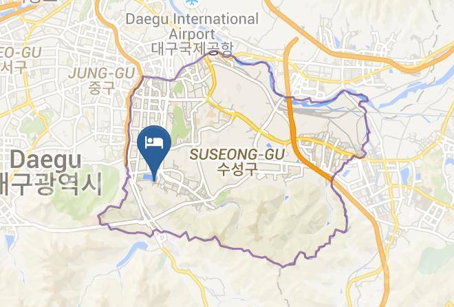 Suseonggu - Hotel Susung Maps