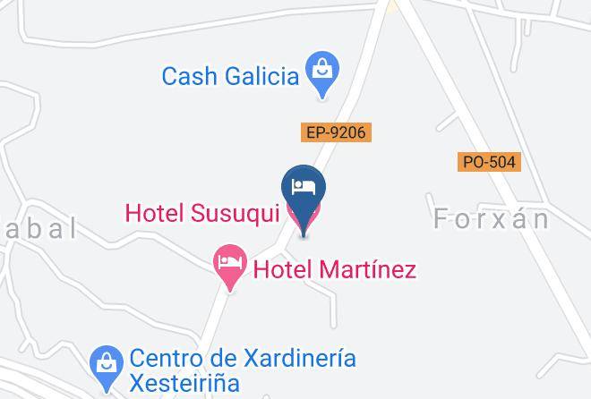 Pontevedra - Hotel Susuqui Maps