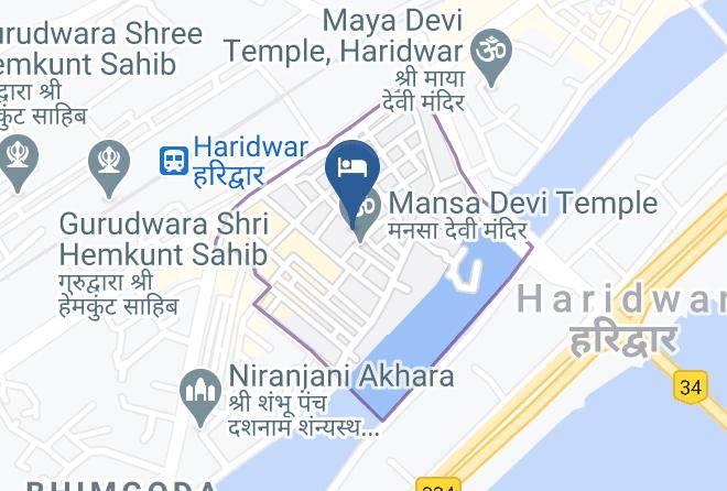 Hardwar - Hotel Suvidha Deluxe In Haridwar Maps