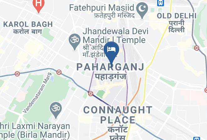 Paharganj - Hotel Suzi International New Delhi Maps