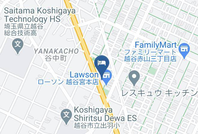 Koshigaya City - Hotel Suzuka Maps