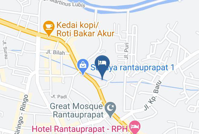 Labuhan Batu Regency - Hotel Suzuya Plaza Maps