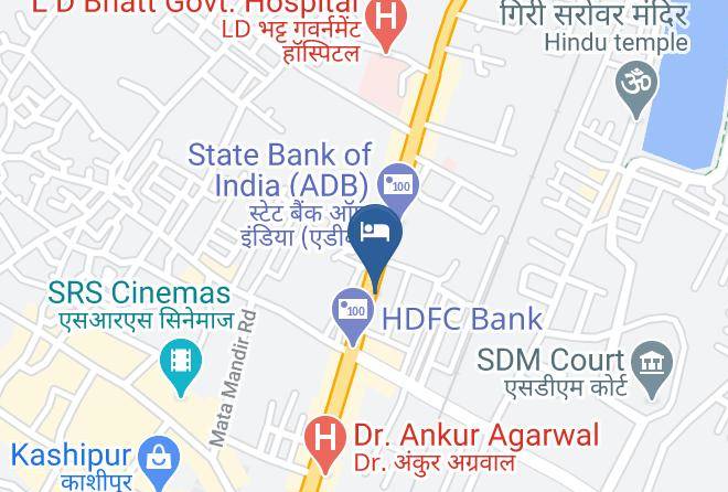 Kashipur - Hotel Sv Kashipur Maps