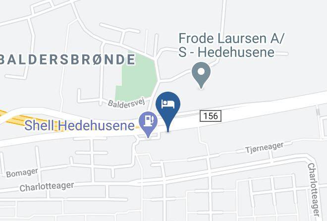 Hedehusene - Hotel Svalen Maps