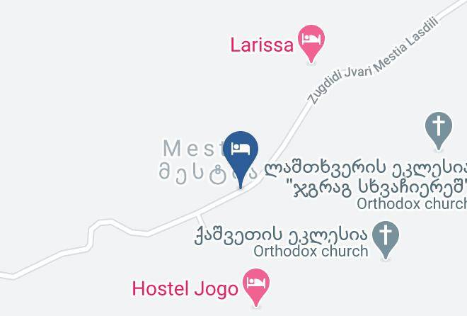 Georgia - Hotel Svaneti Maps