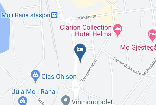 Rana - Hotel Svartisen Maps