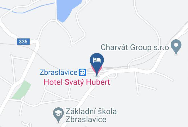 Kutna Hora - Hotel Svaty Hubert Maps