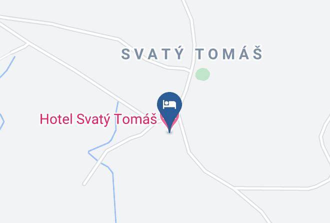 Cesky Krumlov - Hotel Svaty Tomas Maps