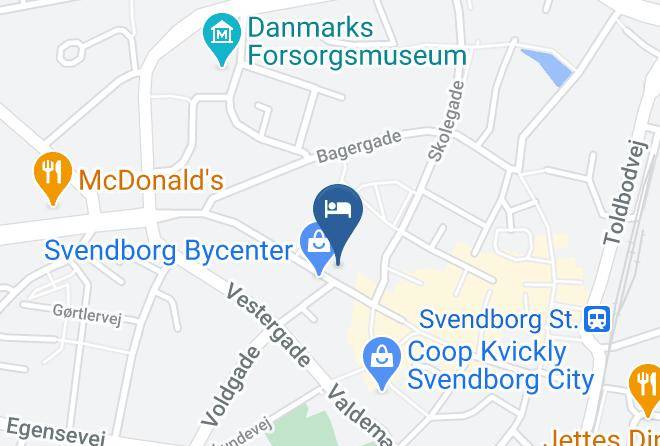 Svendborg - Hotel Svendborg Maps