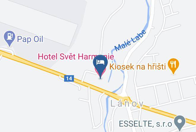 Trutnov - Hotel Svet Harmonie Maps