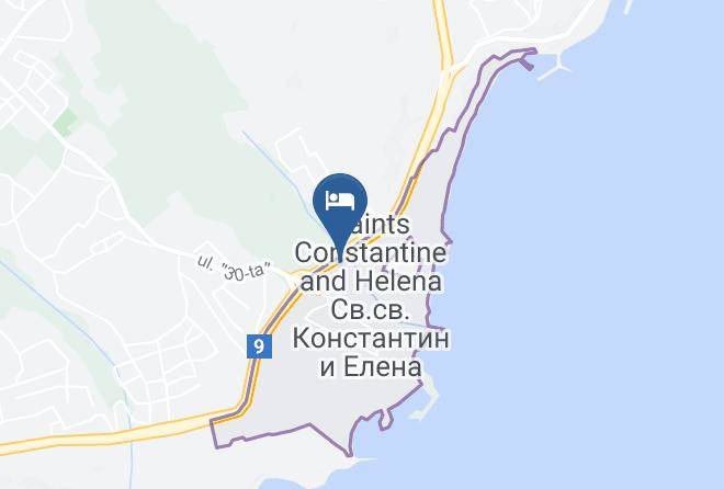 Hotel Sveta Elena Map