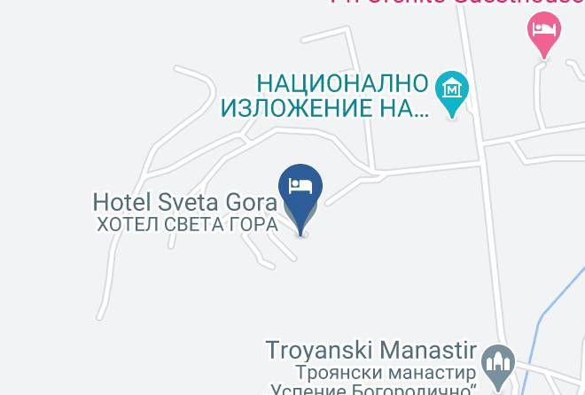 Troyan - Hotel Sveta Gora Maps