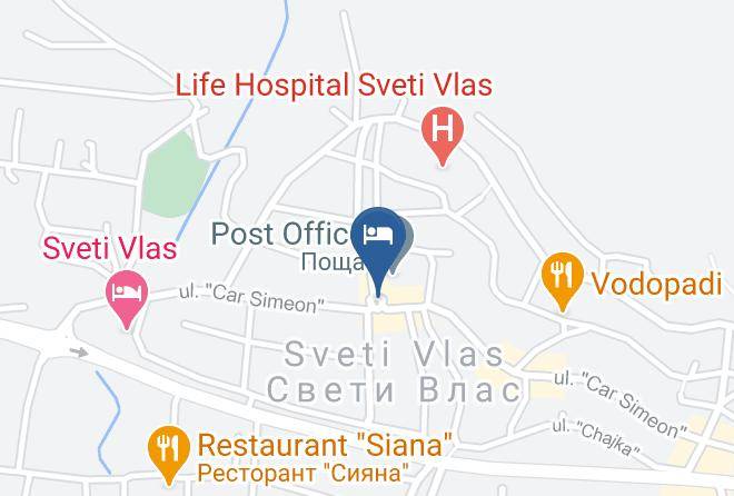 Nesebar - Hotel Sveti Nikola Maps