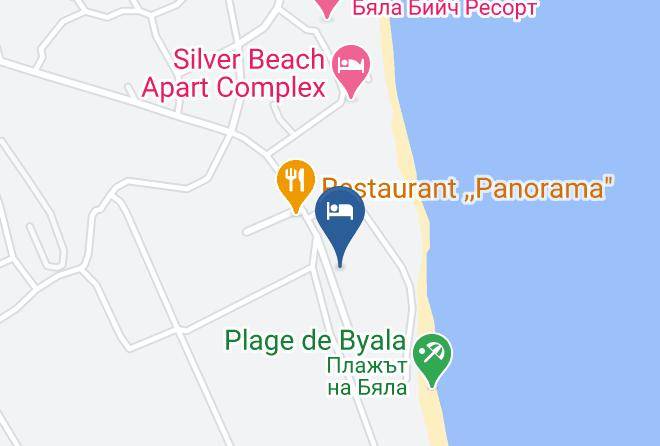 Byala - Hotel Svetlana Maps