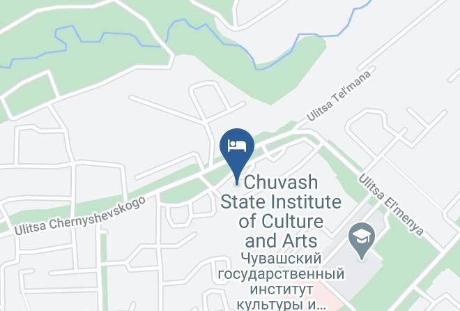 Cheboksary - Hotel Svetlana Maps