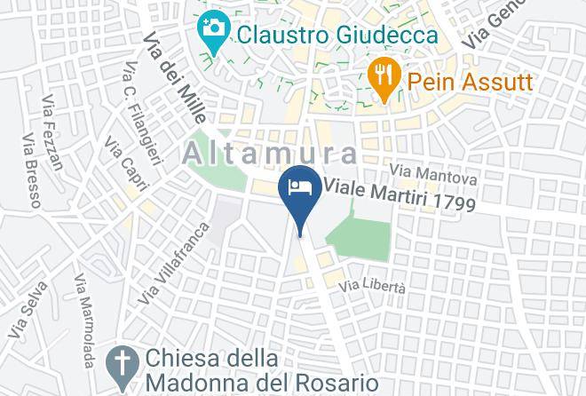 Bari - Hotel Svevia Maps