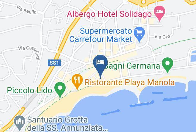 Imperia - Hotel Svizzera Maps
