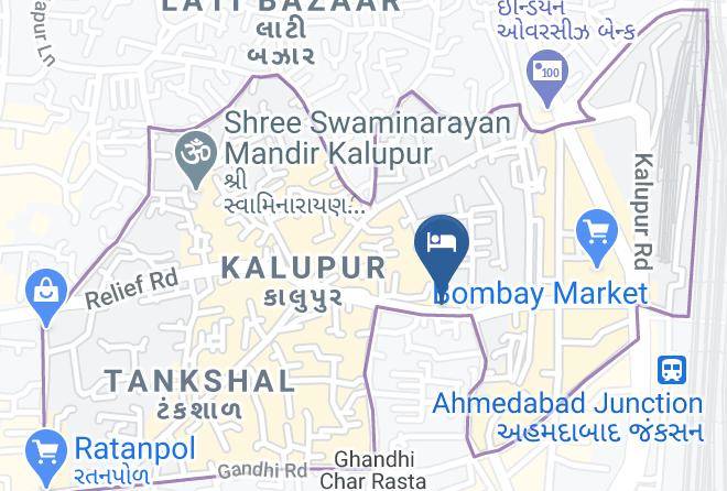 Ahmadabad - Hotel Swagat Maps