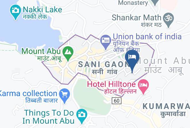 Mount Abu - Hotel Swagat Maps