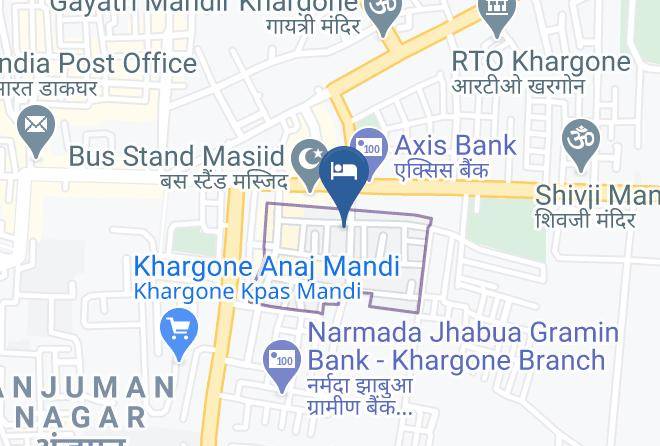 Khargon - Hotel Swastik Maps