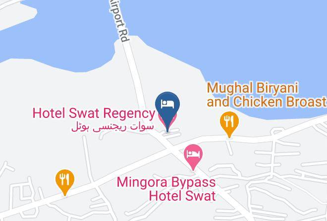 Peshawar - Hotel Swat Regency Maps