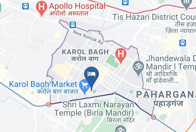 Karol Bagh - Swati Deluxe Hotels Maps