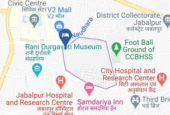Jabalpur - Hotel Swayam Maps