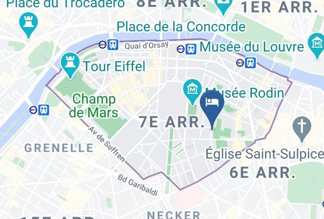 Paris - Hotel De Suede Maps