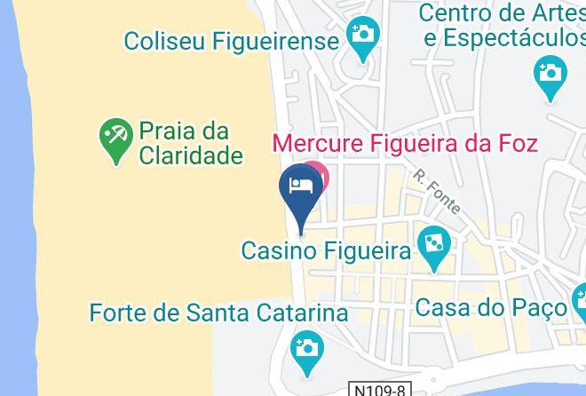 Figueira Da Foz - Hotel Sweet Atlantic Spa Maps
