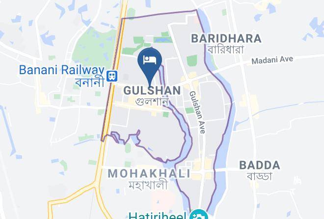 Dhaka - Hotel Sweet Dream Maps