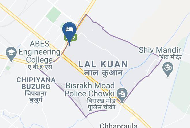 Ghaziabad - Hotel Sweet Dreams Maps