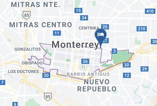 Monterrey - Hotel Sweet Maps