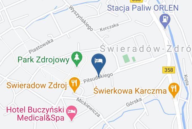Lubanski - Hotel Swieradow Maps