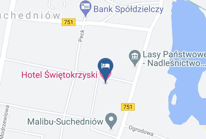 Skarzyski - Hotel Swietokrzyski Maps