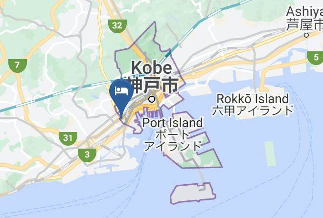 Kobe City Chuo Ward - Hotel Swing Maps