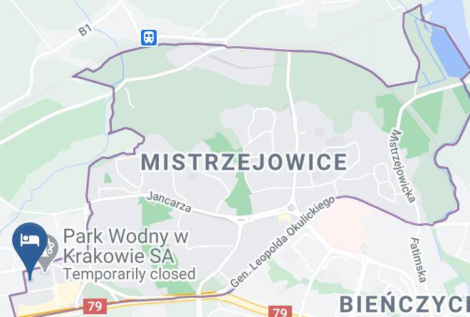 Cracow - Hotel Swing Maps