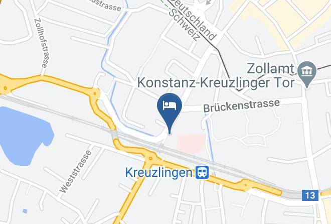 Kreuzlingen - Hotel Swiss Bellevue Maps