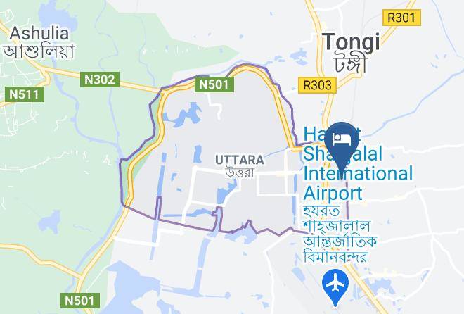 Dhaka - Hotel Swiss Palace Ltd Maps