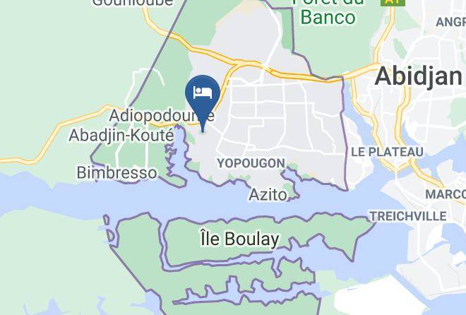 Abidjan - Hotel Swiss Paradise Maps