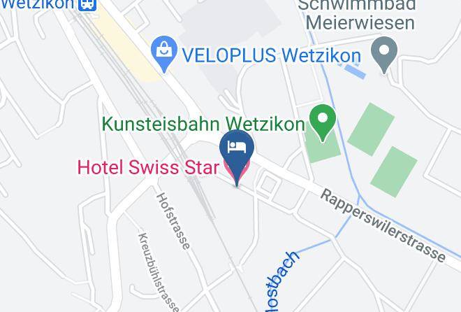Hinwil - Hotel Swiss Star Wetzikon Maps