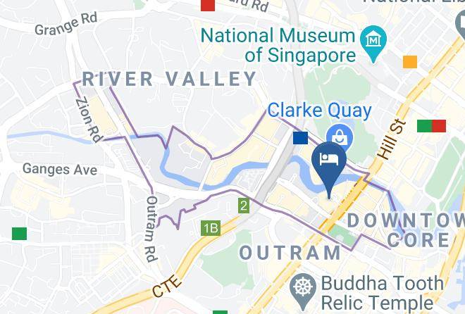 Singapore River - Hotel Swissotel Merchant Court Maps